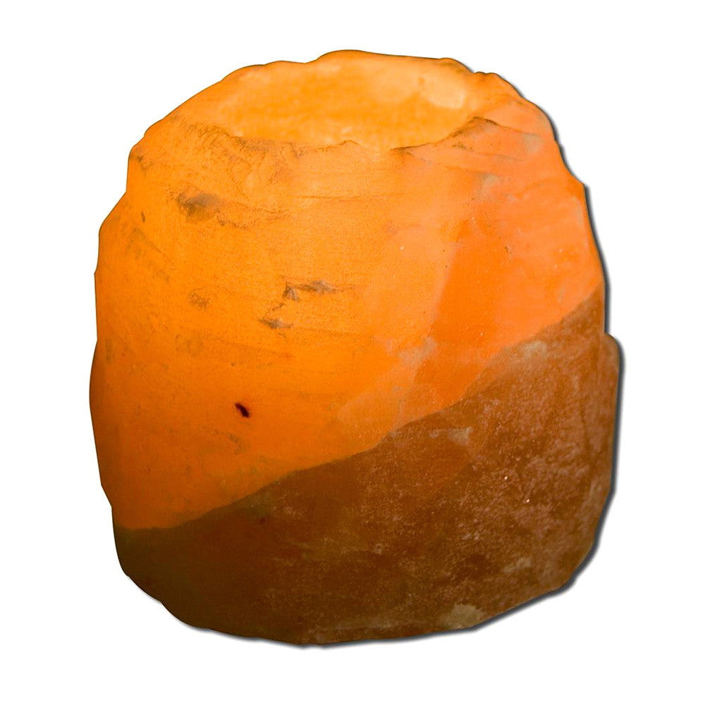 Aloha Bay Himalayan Salt Health Essentials Tea Light Candle Holder, 1 Ea